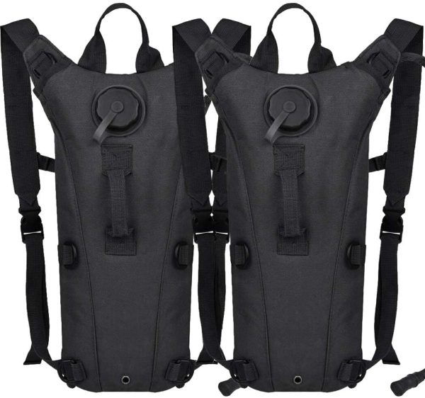 Running Hydration Vest Pack Tactical 3L Water Bladder Backpack Bag for Cycling Marathon Hiking Daypack Men & Women