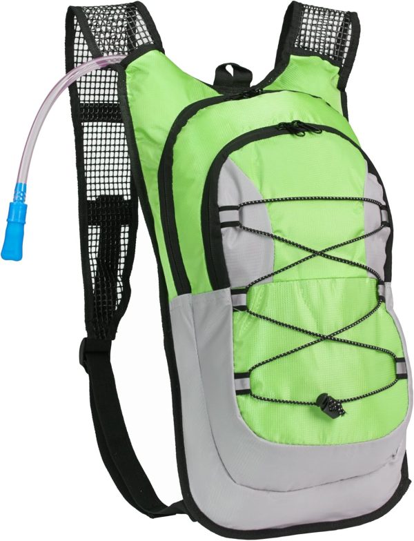 Hydration Pack - 2 Liter Water Bladder with Extra Large Storage Compartment